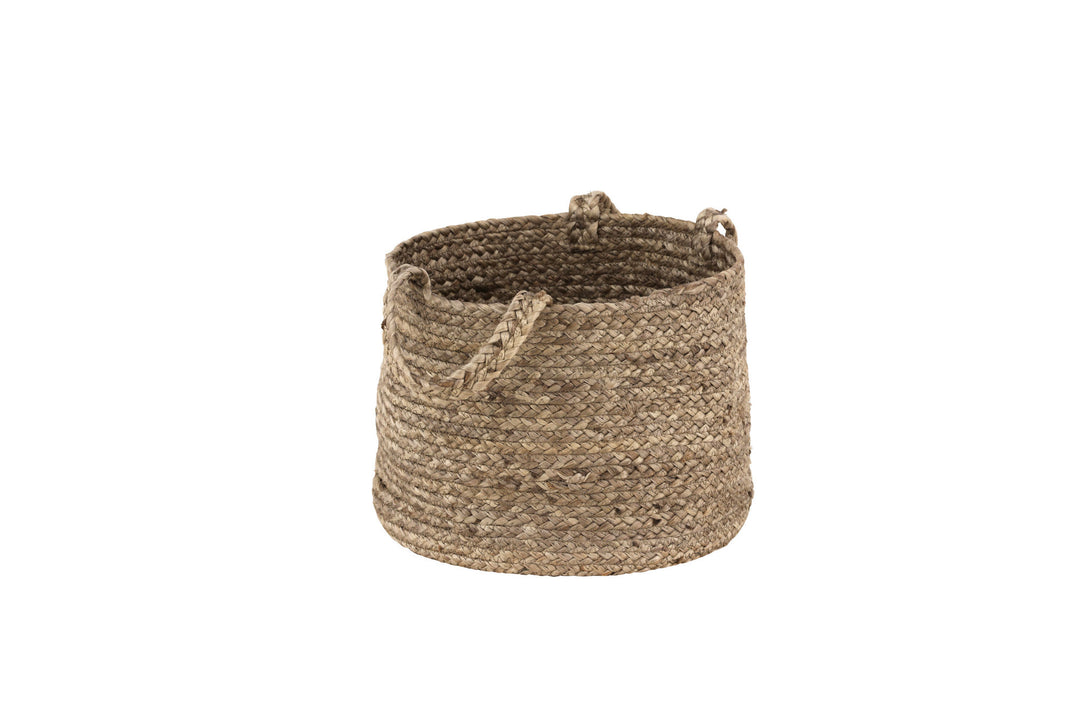 Venture Home Bhopal Jute - 28*ø35- -Round-Black