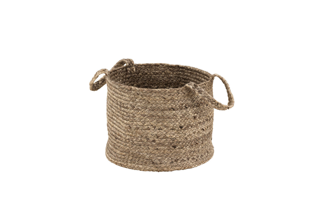 Venture Home Bhopal Jute - 28*ø35- -Round-Black