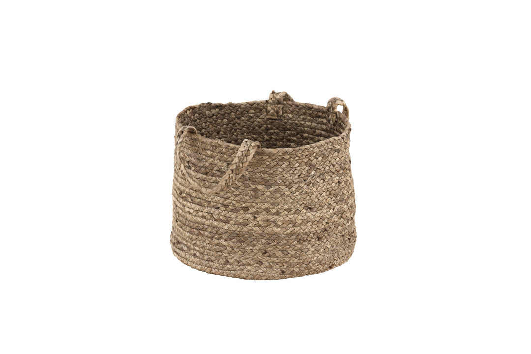 Venture Home Bhopal Jute - 28*ø35- -Round-Black