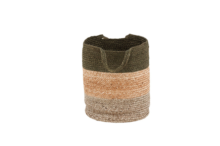 Venture Home Kanpur Jute - 45*ø35- -Round-Natural/Green