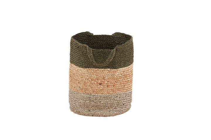 Venture Home Kanpur Jute - 45*ø35- -Round-Natural/Green