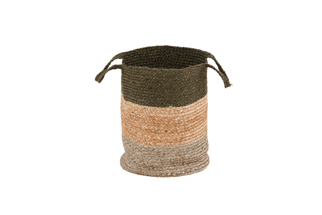 Venture Home Kanpur Jute - 45*ø35- -Round-Natural/Green