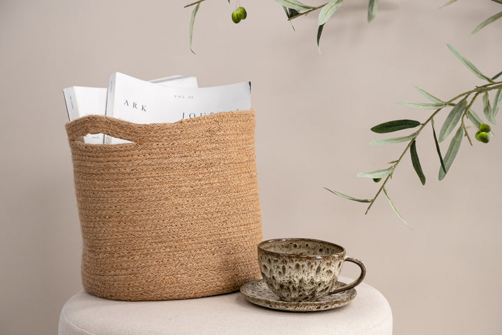 Venture Home Bangalore Jute - 28*ø26- -Round-Natural