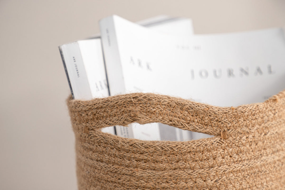 Venture Home Bangalore Jute - 28*ø26- -Round-Natural