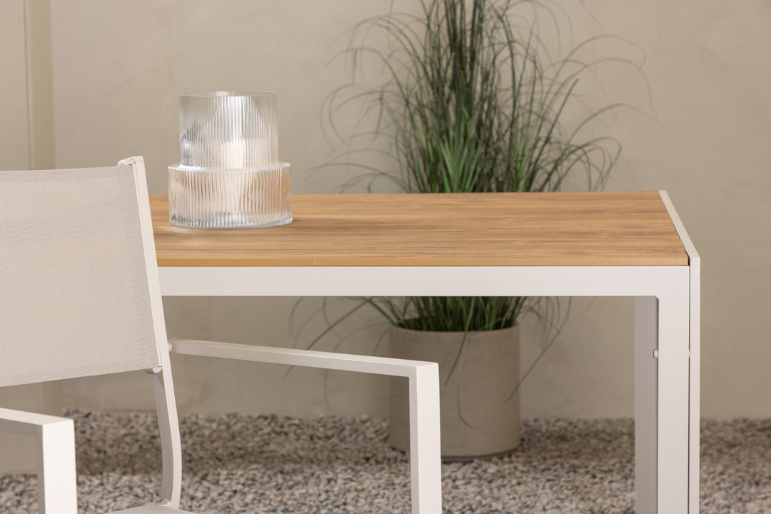 Venture Home Break Table 205*90 - Beige/Aintwood Teaklook