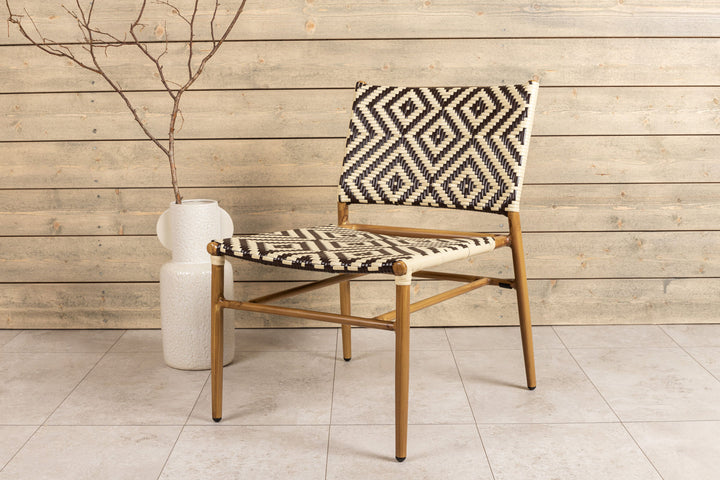 Venture Home Calapan Loungechair Aluminium - Beige/brown /