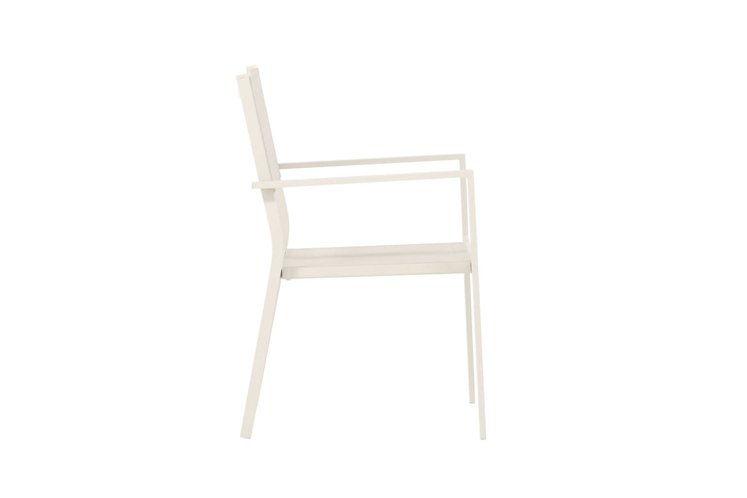 Venture Home Copacabana Stacking Chair 2-pack - Beige/Beige
