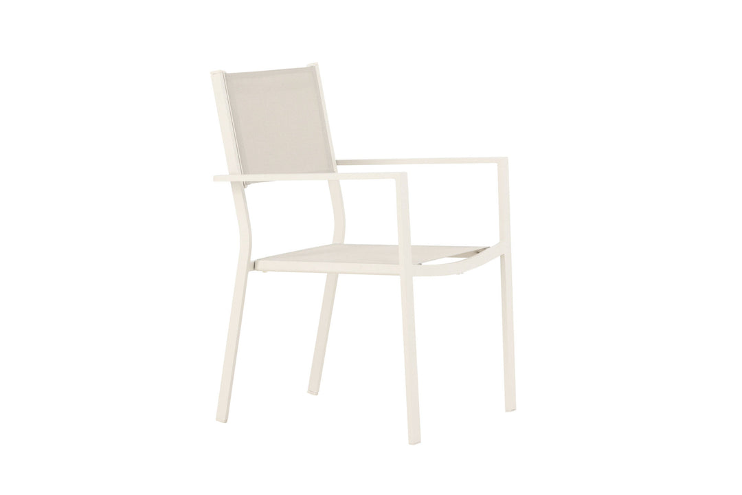 Venture Home Copacabana Stacking Chair 2-pack - Beige/Beige