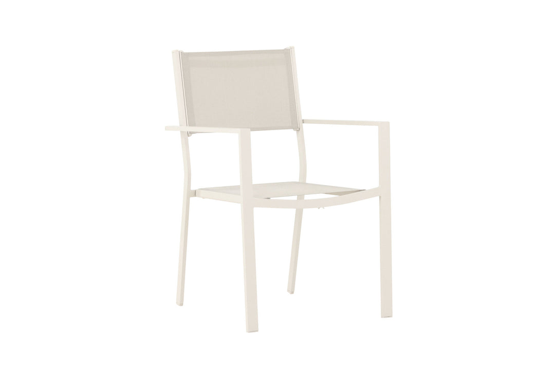 Venture Home Copacabana Stacking Chair 2-pack - Beige/Beige