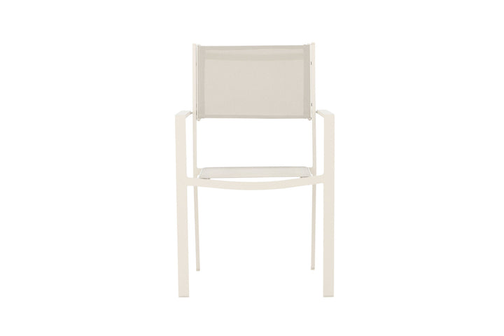 Venture Home Copacabana Stacking Chair 2-pack - Beige/Beige