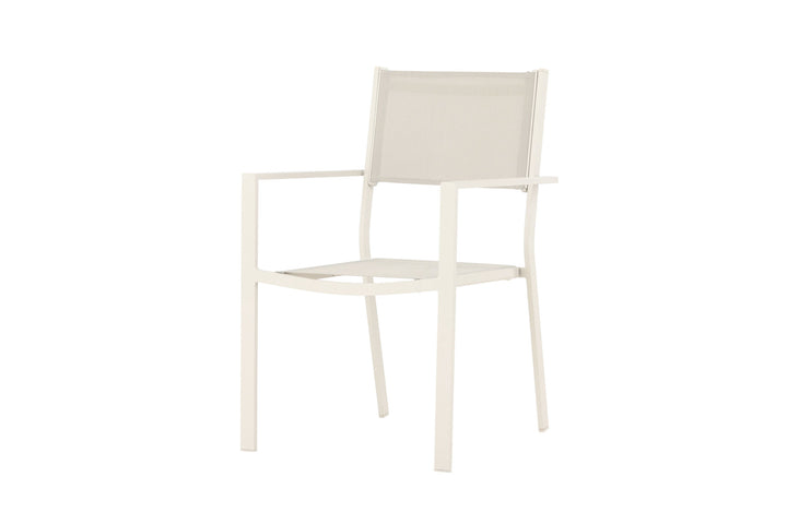 Venture Home Copacabana Stacking Chair 2-pack - Beige/Beige