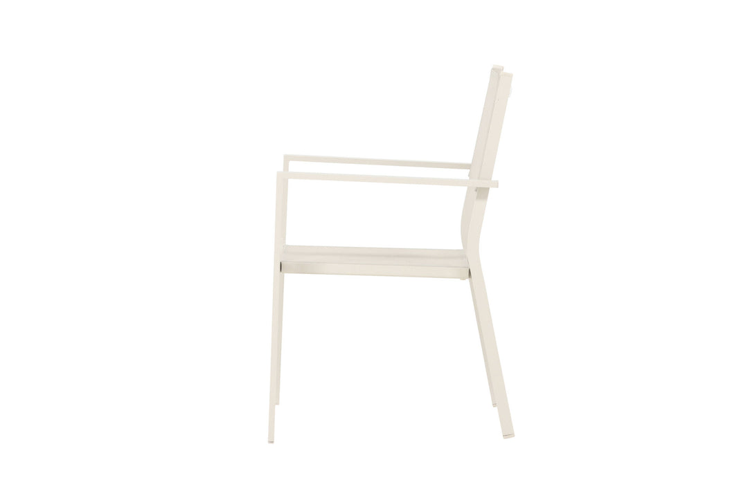 Venture Home Copacabana Stacking Chair 2-pack - Beige/Beige