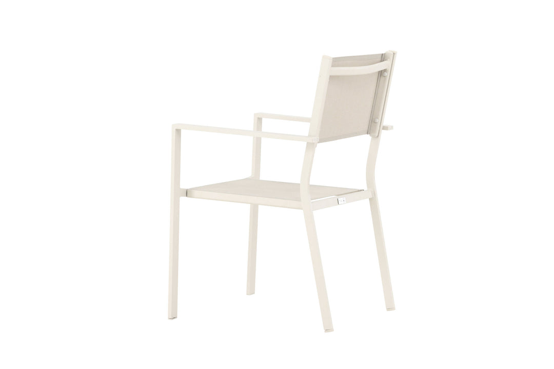 Venture Home Copacabana Stacking Chair 2-pack - Beige/Beige