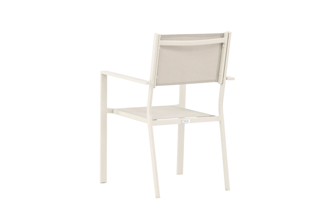Venture Home Copacabana Stacking Chair 2-pack - Beige/Beige