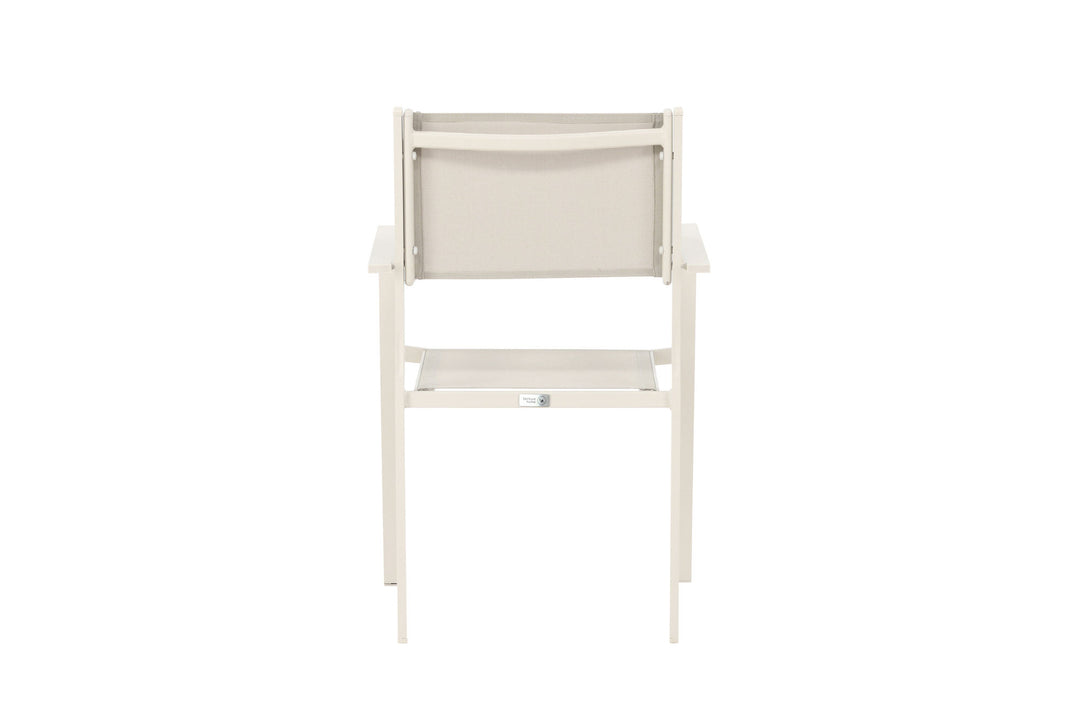 Venture Home Copacabana Stacking Chair 2-pack - Beige/Beige