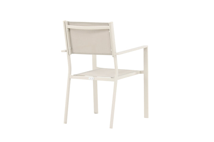 Venture Home Copacabana Stacking Chair 2-pack - Beige/Beige