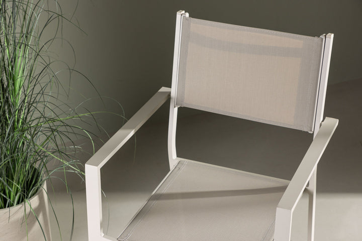 Venture Home Copacabana Stacking Chair 2-pack - Beige/Beige