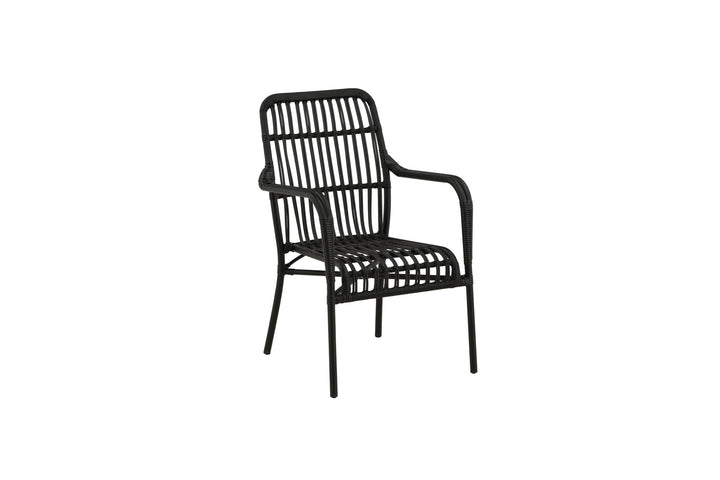 Venture Home Rizal Loungechair Alumnium - Black /