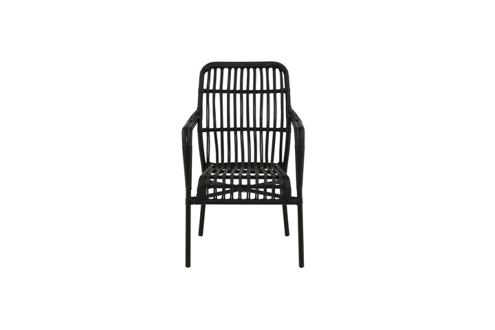 Venture Home Rizal Loungechair Alumnium - Black /