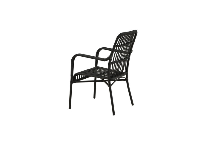 Venture Home Rizal Loungechair Alumnium - Black /