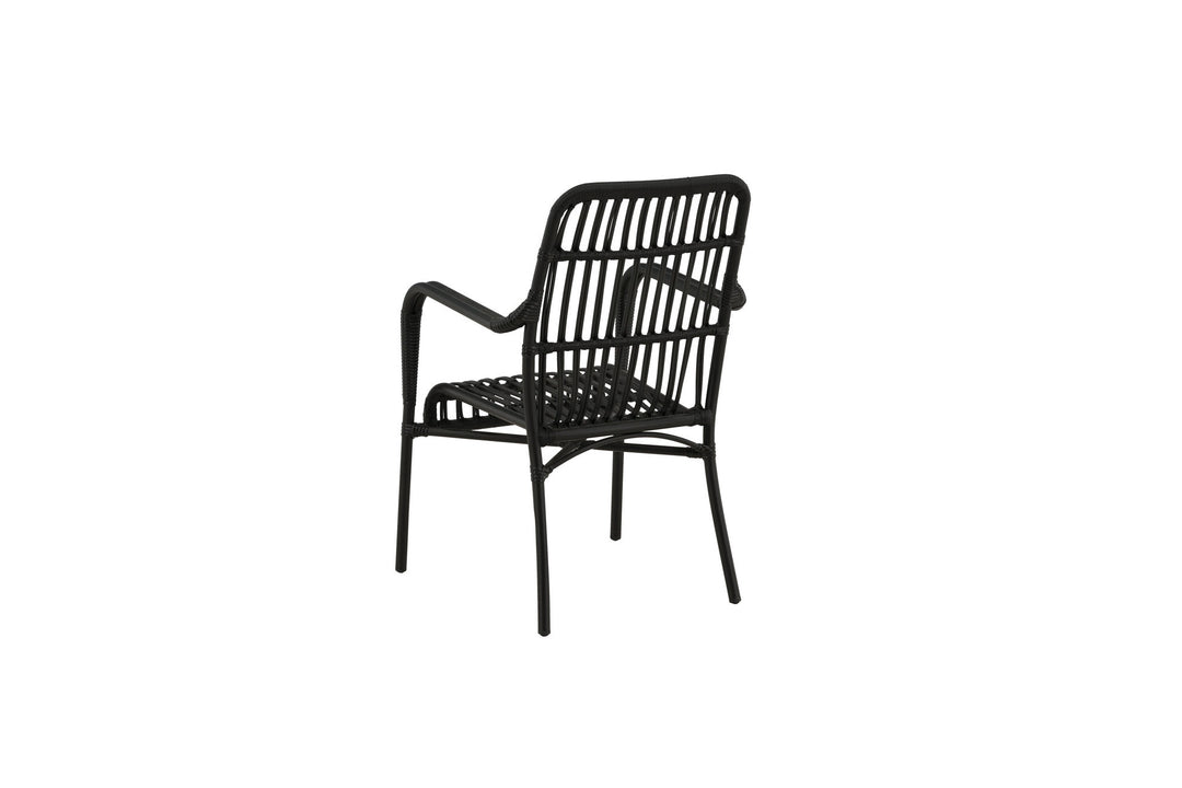 Venture Home Rizal Loungechair Alumnium - Black /