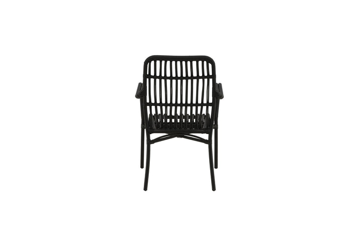 Venture Home Rizal Loungechair Alumnium - Black /