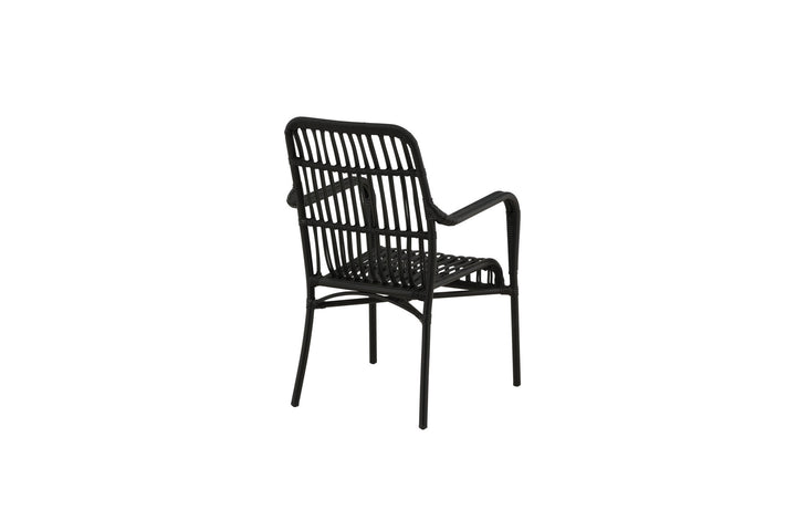 Venture Home Rizal Loungechair Alumnium - Black /