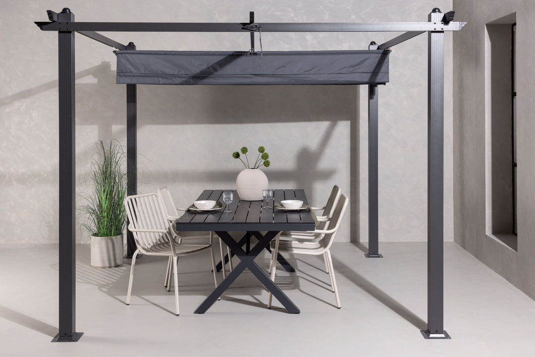 Venture Home Lazio Pergola Steel - Dark Grey / 300*300*