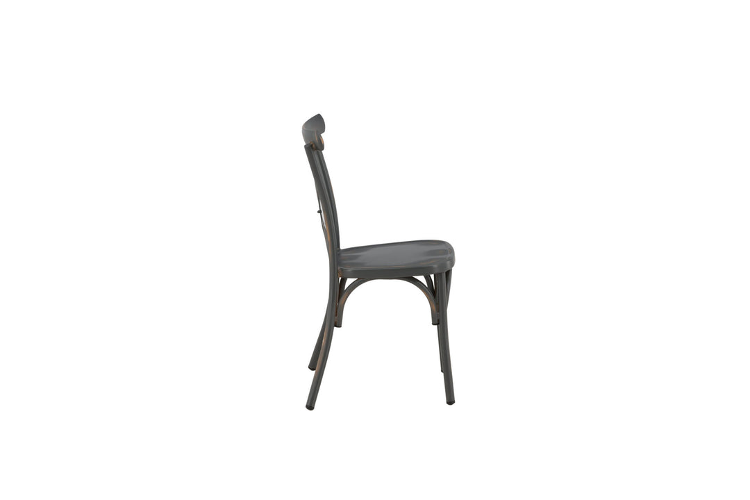 Venture Home Tablas Diningchair 2-pack Aluminium - Black /