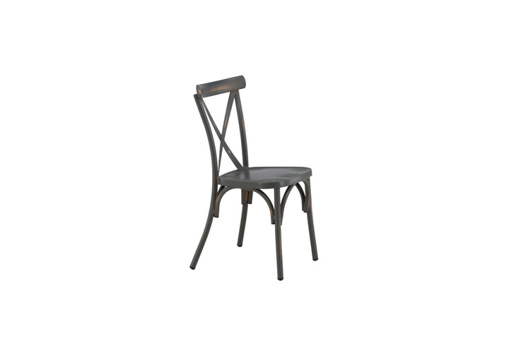 Venture Home Tablas Diningchair 2-pack Aluminium - Black /
