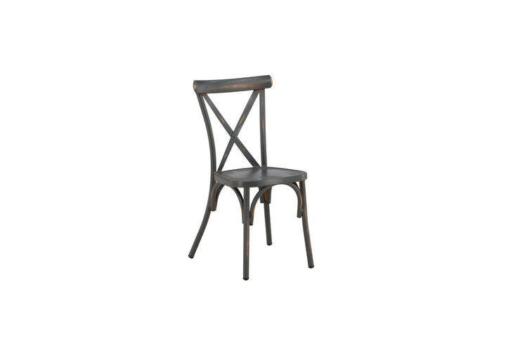 Venture Home Tablas Diningchair 2-pack Aluminium - Black /