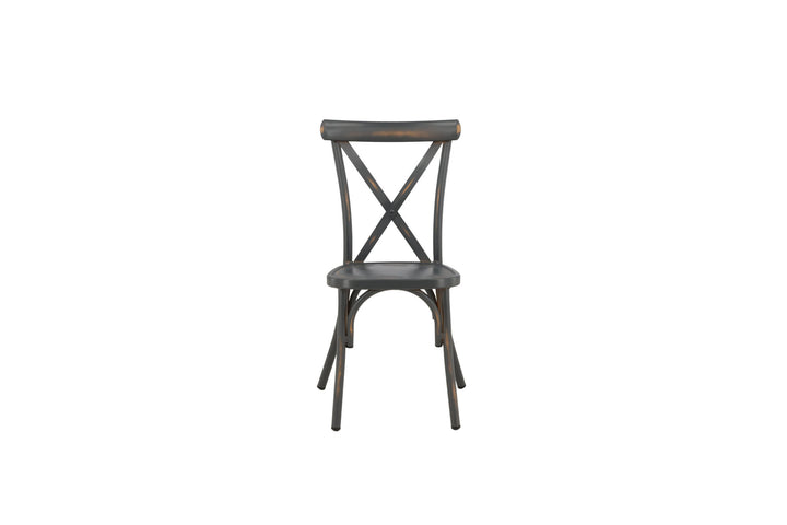 Venture Home Tablas Diningchair 2-pack Aluminium - Black /
