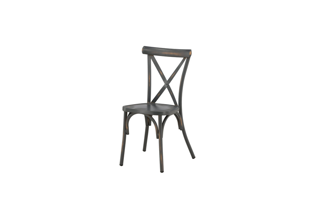 Venture Home Tablas Diningchair 2-pack Aluminium - Black /