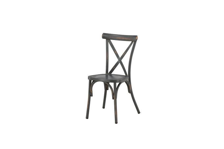 Venture Home Tablas Diningchair 2-pack Aluminium - Black /