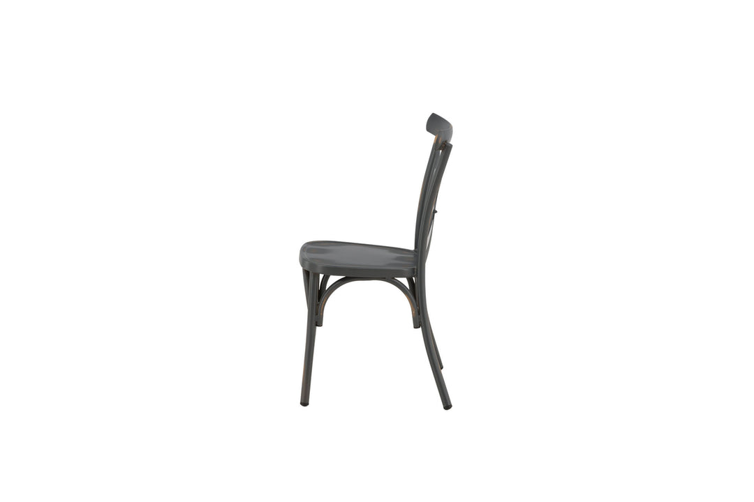 Venture Home Tablas Diningchair 2-pack Aluminium - Black /