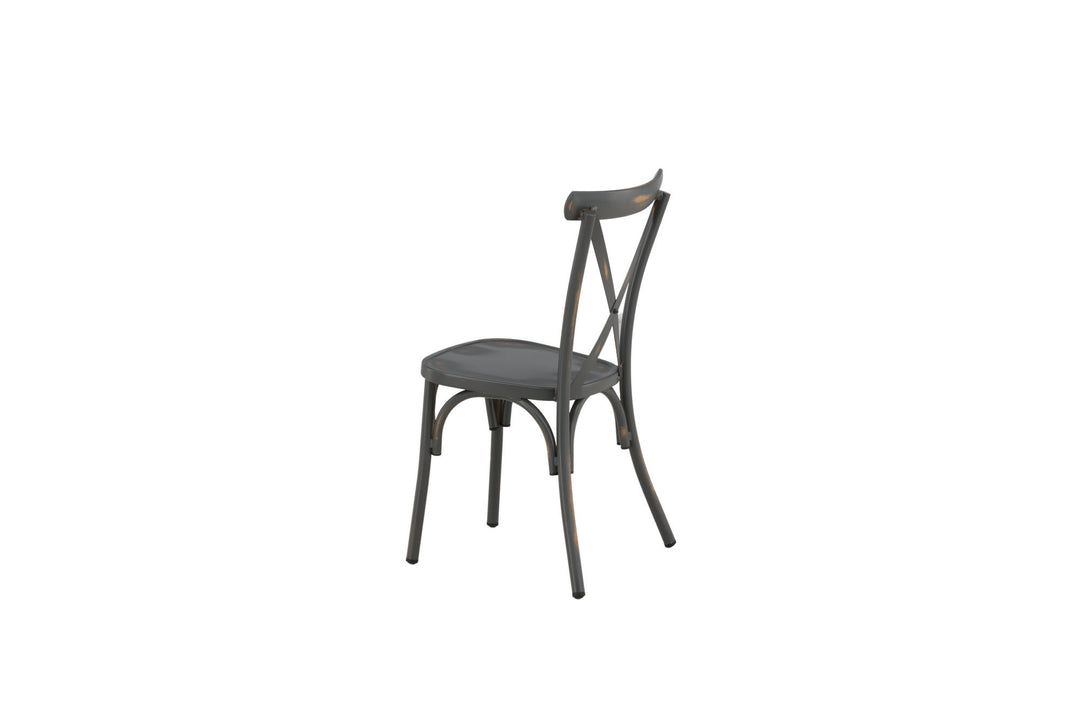 Venture Home Tablas Diningchair 2-pack Aluminium - Black /