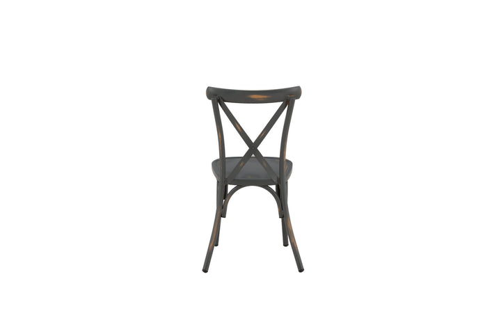 Venture Home Tablas Diningchair 2-pack Aluminium - Black /