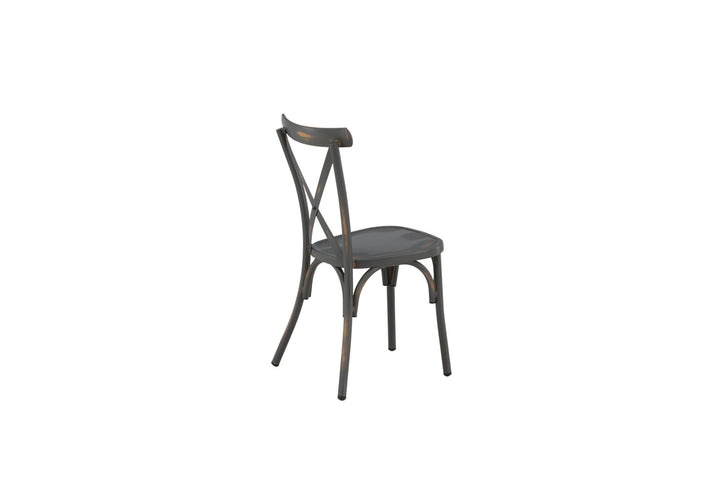 Venture Home Tablas Diningchair 2-pack Aluminium - Black /