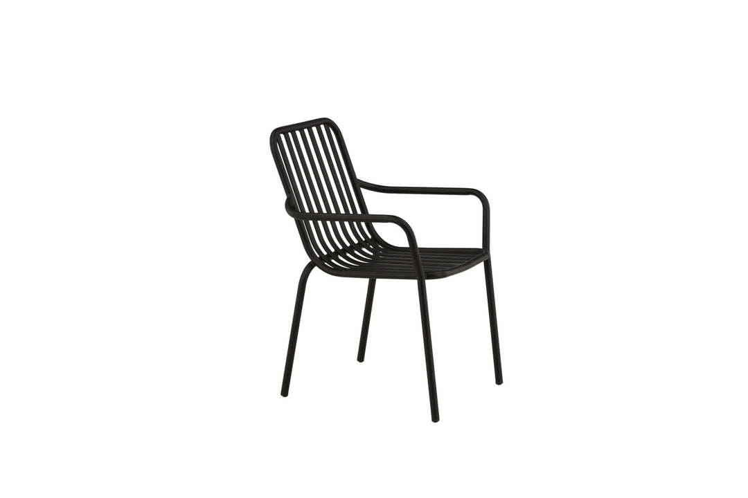 Venture Home Peking Diningchair 2-pack Aluminum - Black /