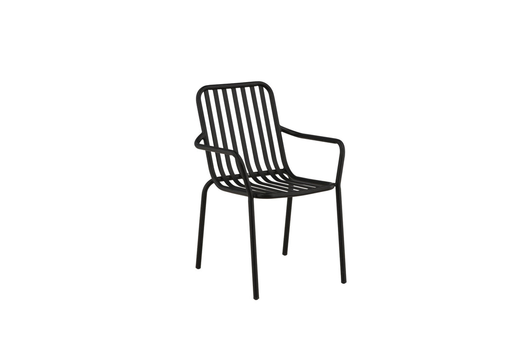 Venture Home Peking Diningchair 2-pack Aluminum - Black /