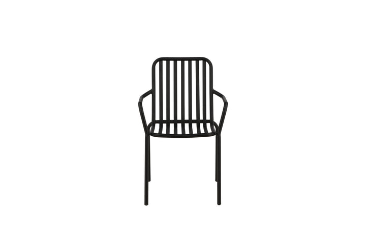 Venture Home Peking Diningchair 2-pack Aluminum - Black /