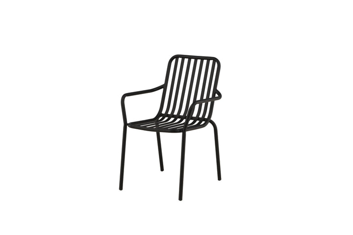 Venture Home Peking Diningchair 2-pack Aluminum - Black /