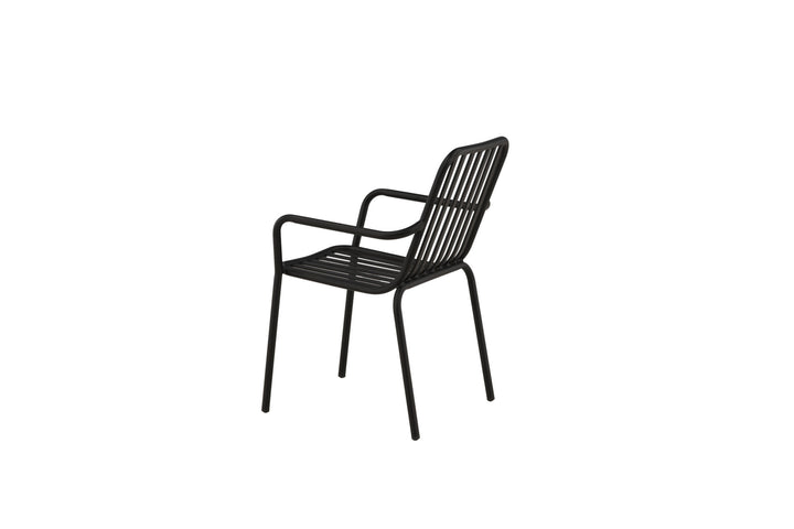Venture Home Peking Diningchair 2-pack Aluminum - Black /
