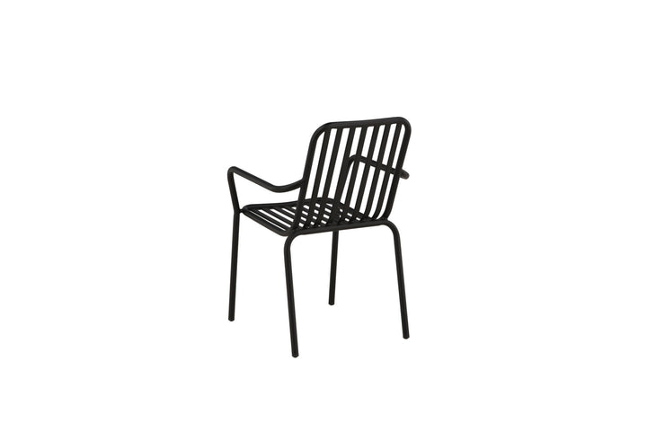 Venture Home Peking Diningchair 2-pack Aluminum - Black /