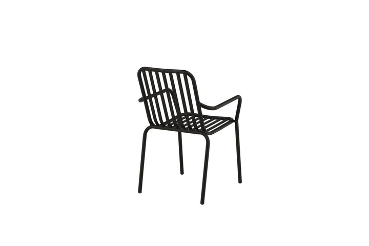 Venture Home Peking Diningchair 2-pack Aluminum - Black /