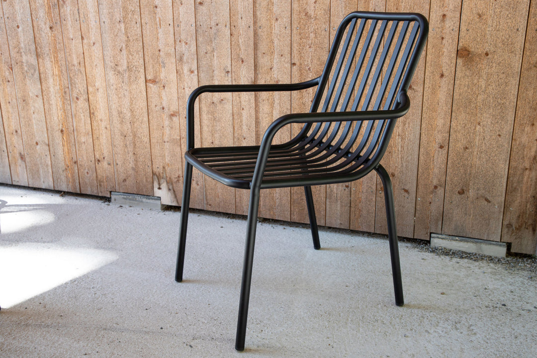 Venture Home Peking Diningchair 2-pack Aluminum - Black /