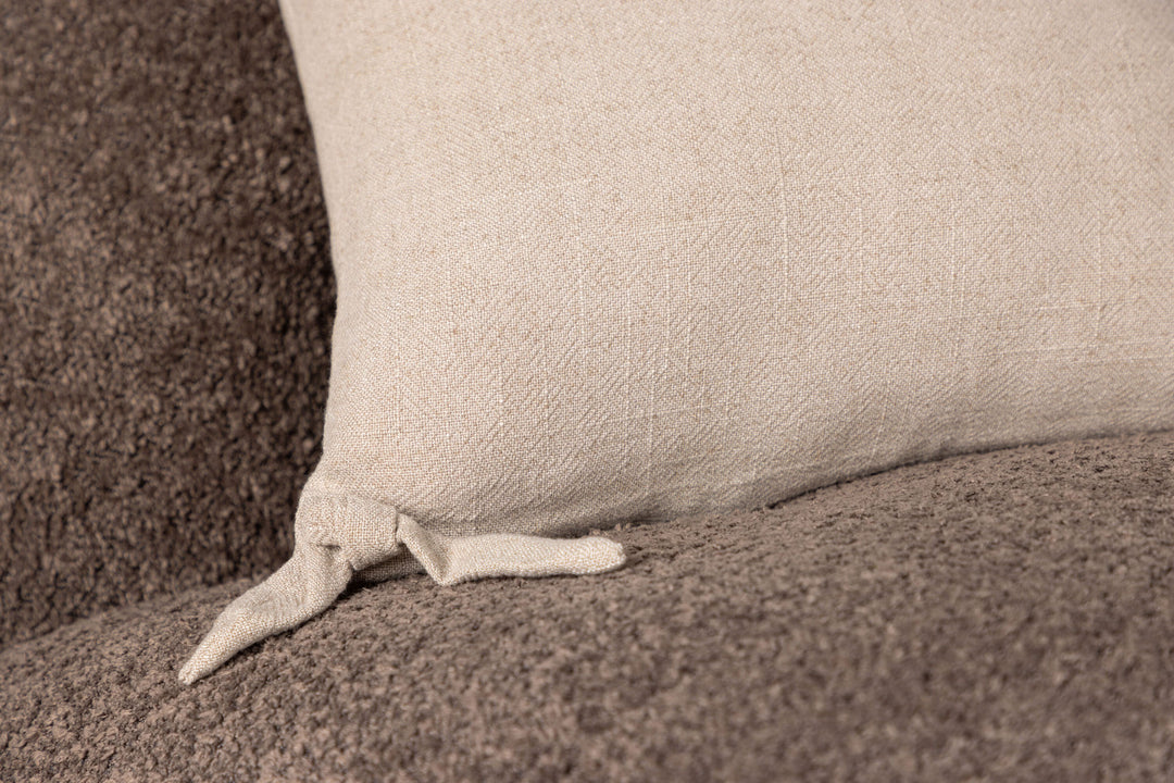 Venture Home Nora Cushion Cover Linen Viscouse - Beige 40x40