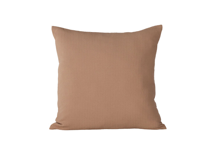 Venture Home Celine Cushion Cover Poly Waffle - Brown 50x50