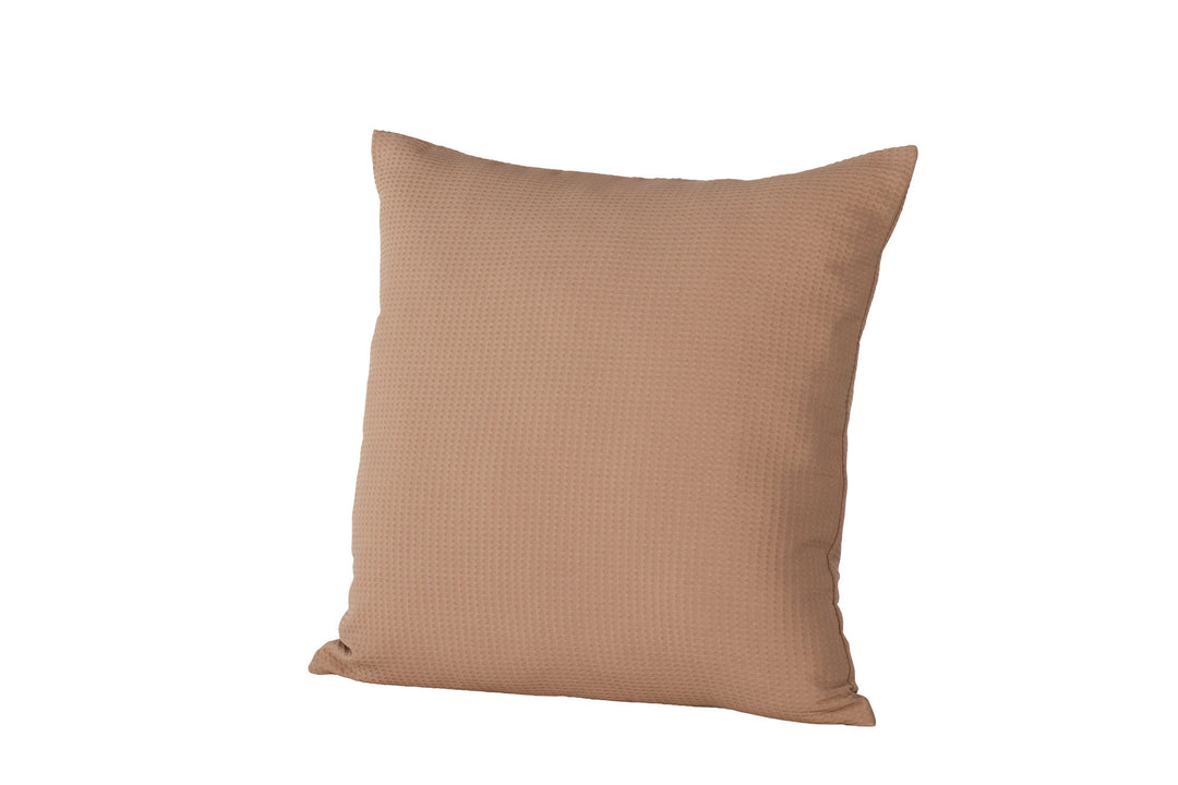 Venture Home Celine Cushion Cover Poly Waffle - Brown 50x50