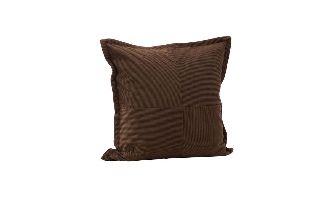 Venture Home Lykke Cushion Cover Poly embossed velvet - Brown 50x50